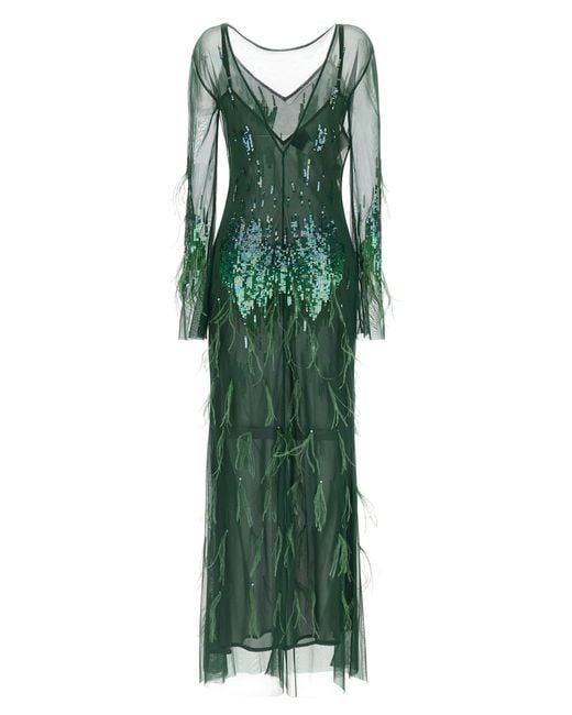 Pinko Green 'Pacman' Dress