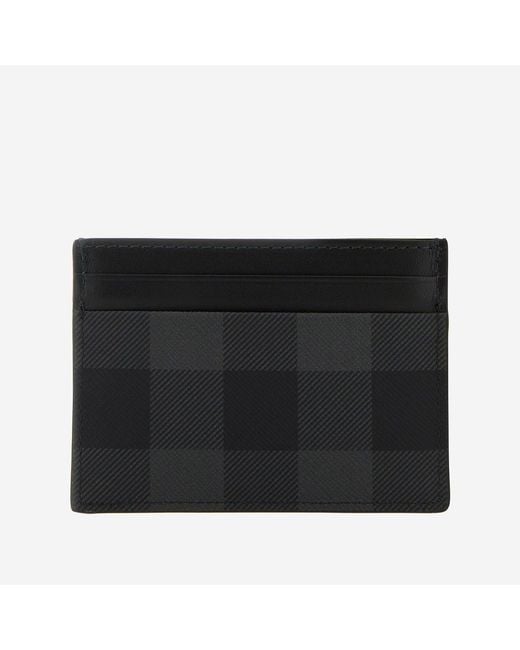 Burberry Black Wallet Polyurethane & Cardholders for men