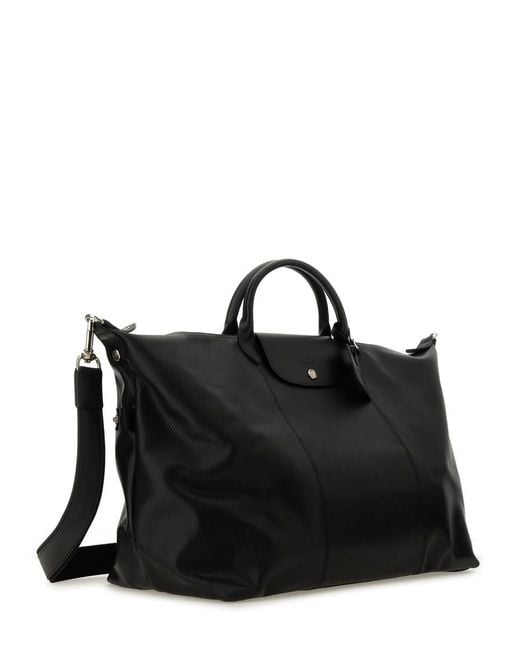 Longchamp Black Duffel Bag