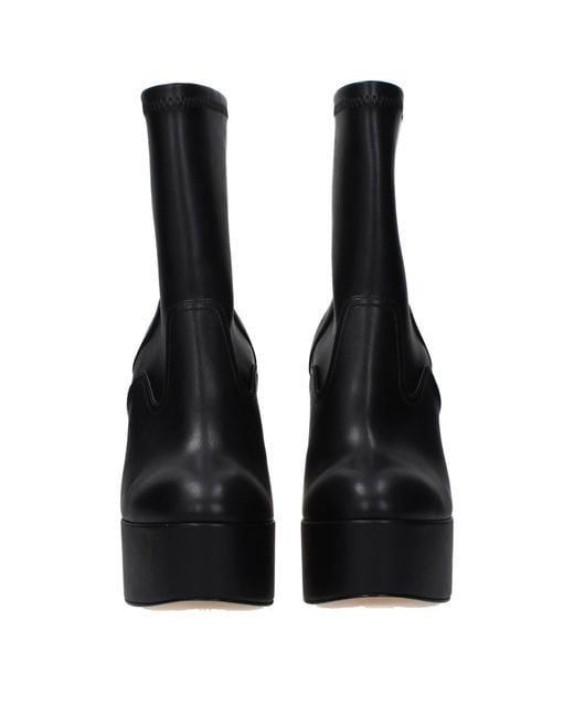 Casadei Black Boots Eco Leather