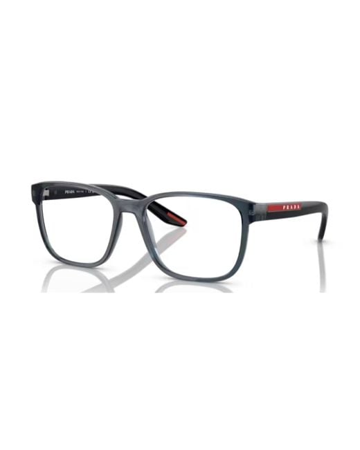 Prada Linea Rossa Ps06pv Czh1o1 Glasses in Black for Men Lyst UK