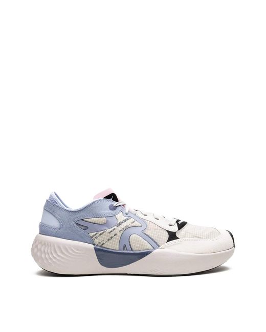 no_brand_found White Jordan Delta 3 Low Sneakers Shoes for men