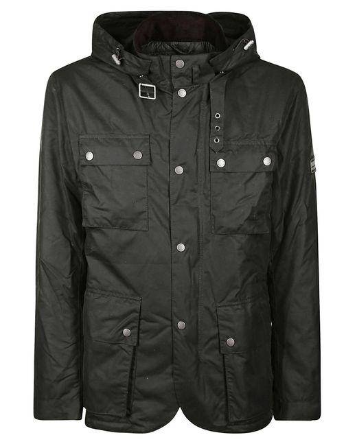 Barbour hood cheap Silver