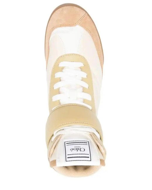 Chloé Natural Kick Sneaker