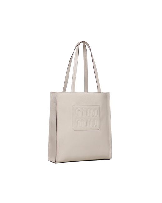 Miu Miu Natural Shopping Bag