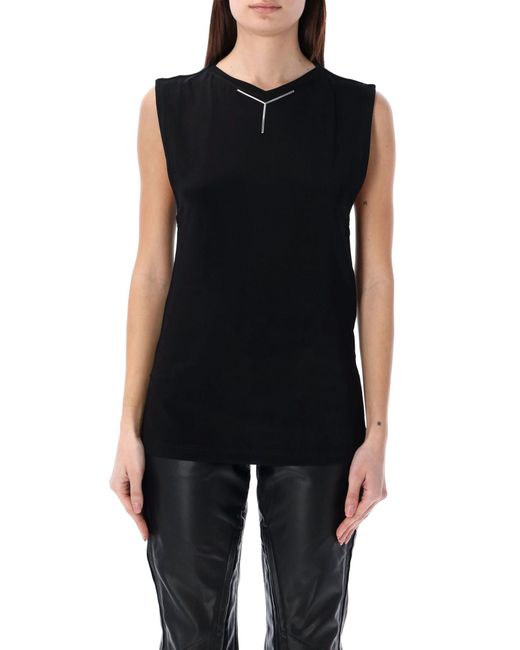 Y. Project Black T Chrome Tank Top for men