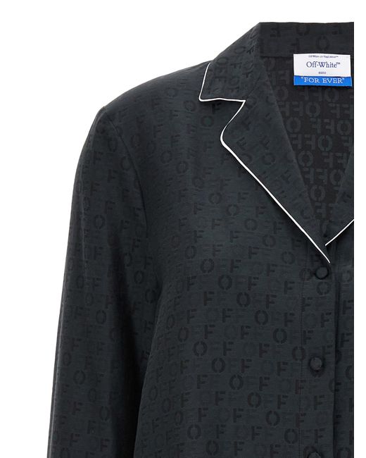 Off-White c/o Virgil Abloh Black Off Shirts