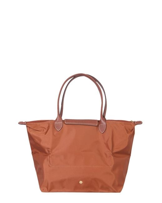 Longchamp White Shoulder Bag Le Pliage