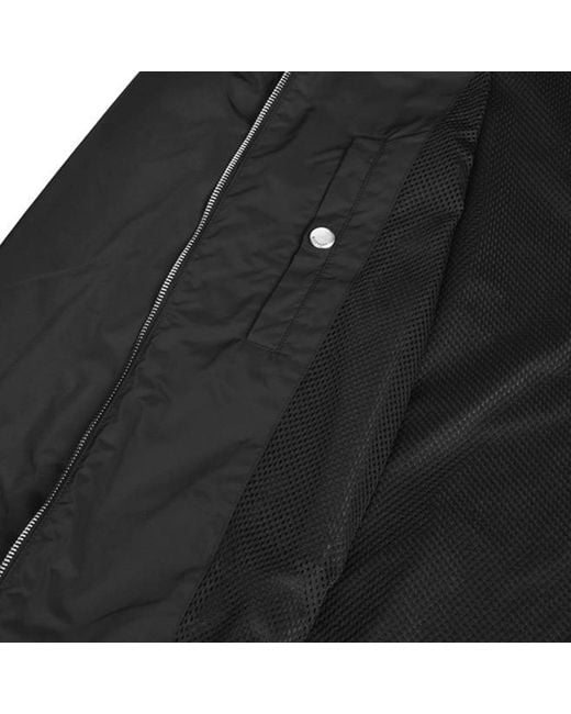 Givenchy Black Hooded Windbreaker Jacket for men
