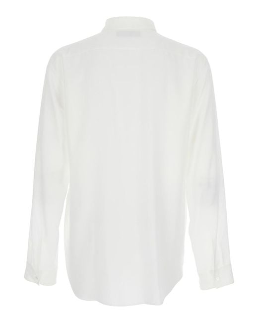 Gucci White Shirt Narcisista Silk for men