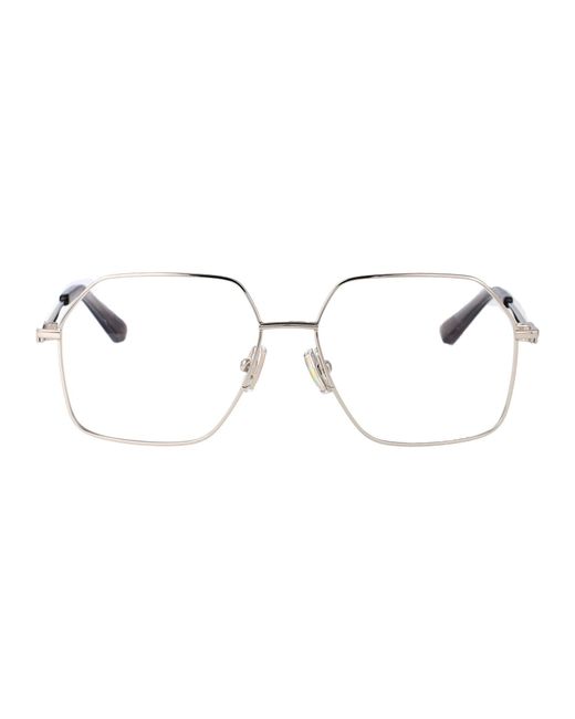Bottega Veneta Multicolor Transparent Metal Glasses