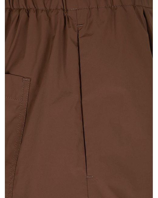Herno Brown Pants Pantaloni