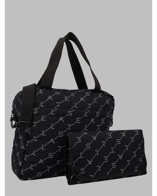 Stella McCartney Black Nylon Changing Bag Polyamide Handbags