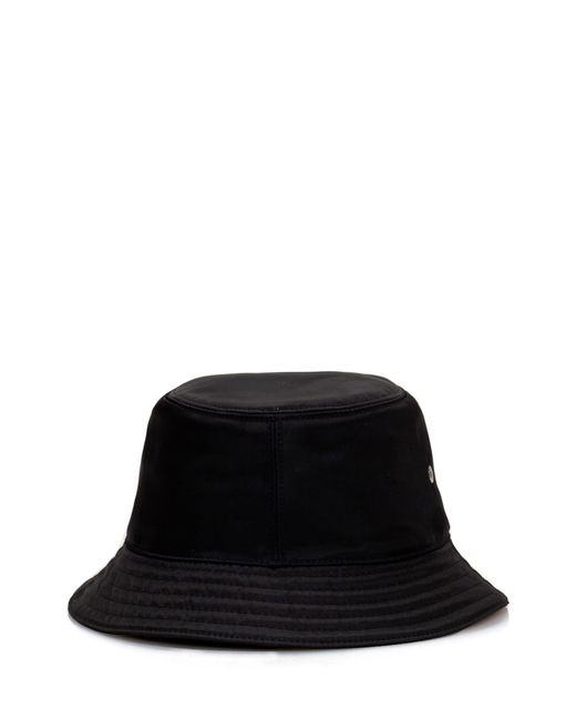 Givenchy Black Bucket Hat With Logo for men