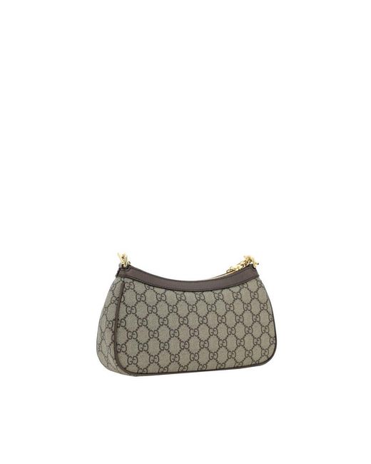 Gucci Gray Shoulder Bags
