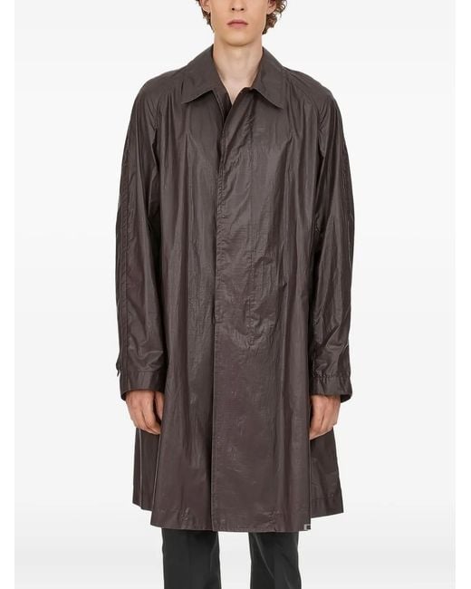 Ferragamo Brown Button-Up Parka Clothing for men