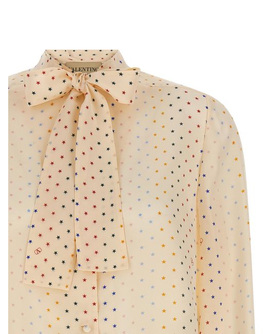 Valentino Garavani Natural Silk Blouse