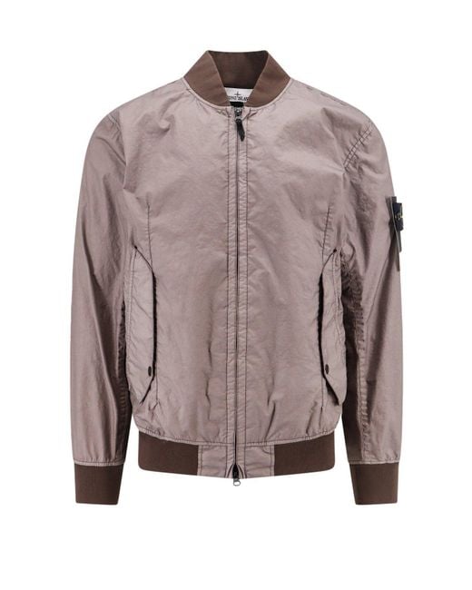 Stone Island Brown Jacket for men