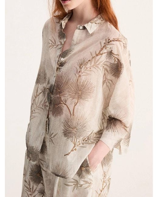 BIANCALANCIA Natural Camicia