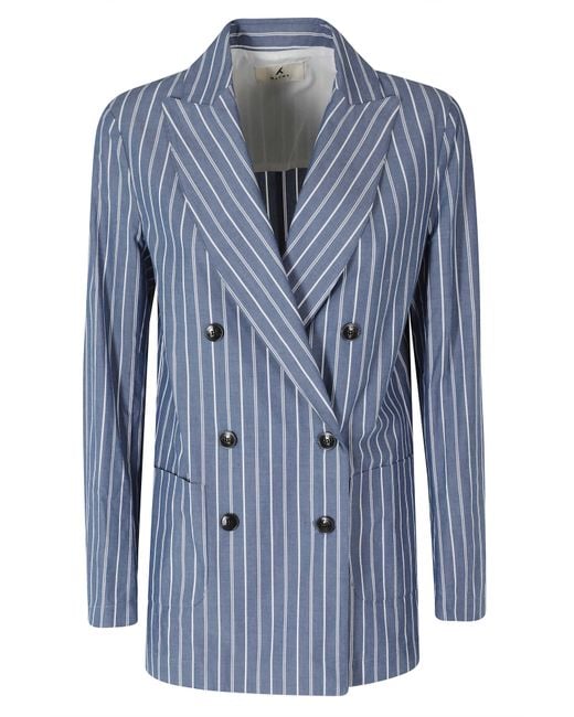 Myths Blue Giacca Cotone