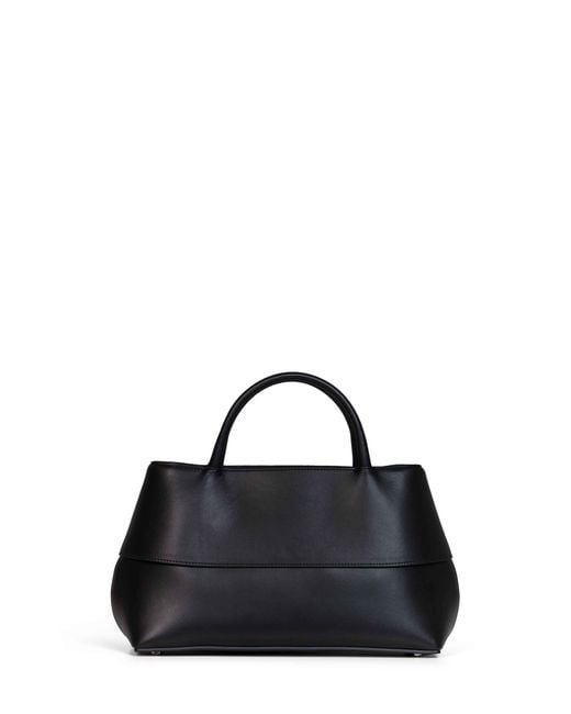 Totême  Black Shoulder Bag Mercer Leather Cow