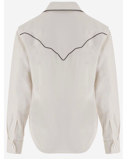 Amiri Gray Technical Jersey Shirt Polyester for men