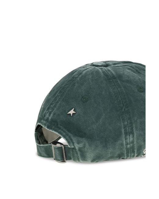 Golden Goose Deluxe Brand Green Journey Baseball Cap Cotton Hats E Hairbands