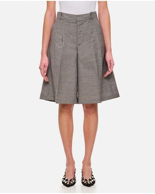 DURAZZI MILANO Gray Shorts Wv Li