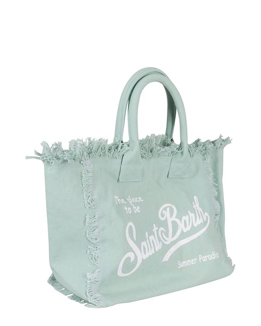 Mc2 Saint Barth Blue Borsa Canvas