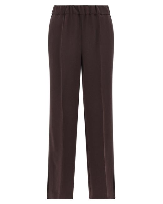 Alberto Biani Brown Cady Pants