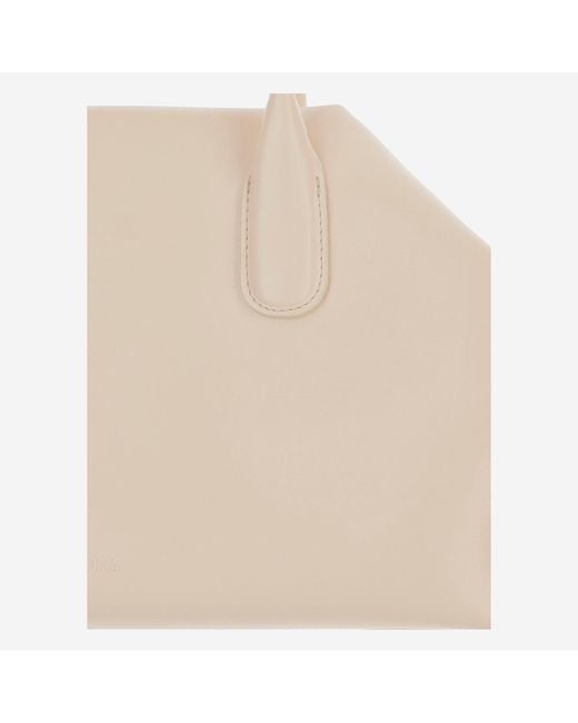 THEMOIRÈ Natural Shoulder Bag Talia Vegan Fabric Leather