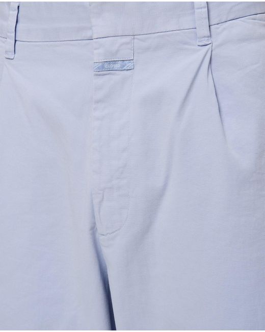 Closed Blue Blomberg Wide Trousers for men