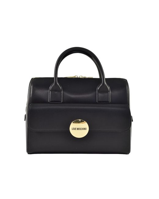 Love Moschino Black Handbag | Lyst