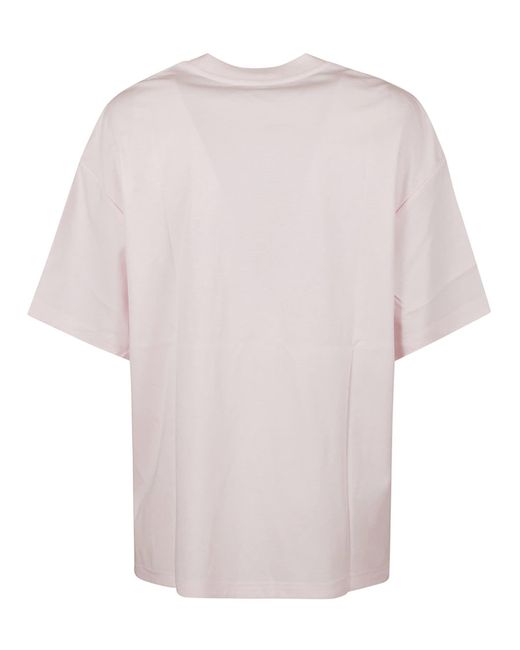 Lanvin Pink Logo Chest T-Shirt