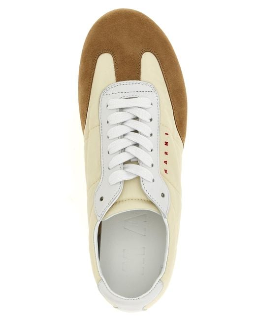 Marni Natural 'Softy Soccer' Sneakers