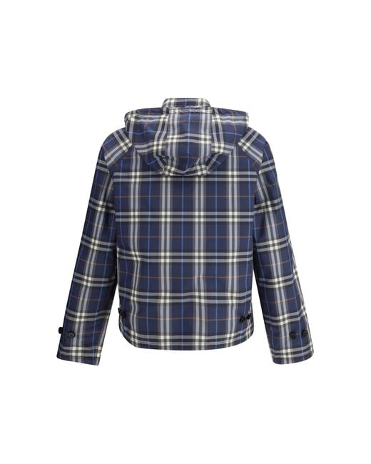 Burberry Blue Reversible Lightweight Jacket for men