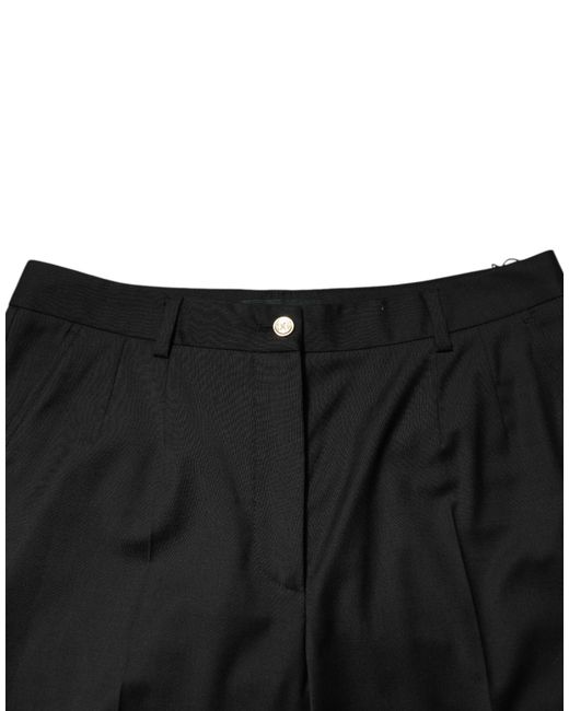 Dolce & Gabbana Black Slim Fit Pants