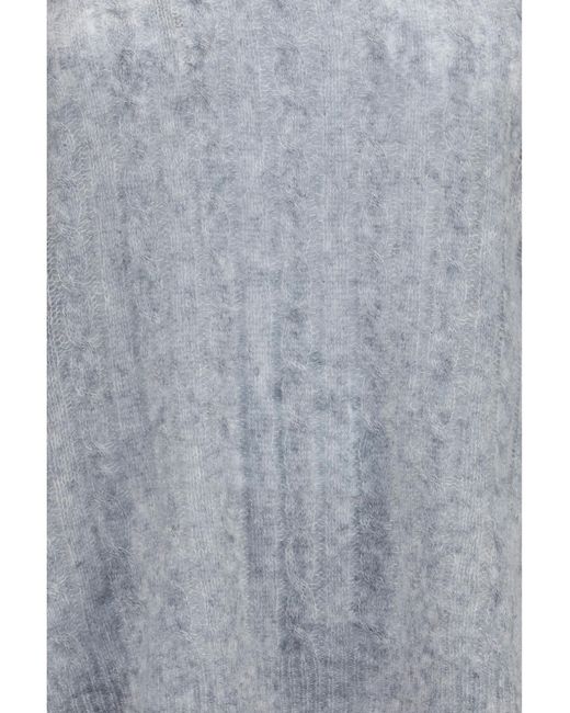 Lisa Yang Gray Amabel Sweater Kashmir/Capra Hircus; Silk