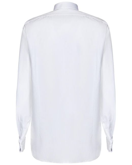 Kiton White Shirt for men