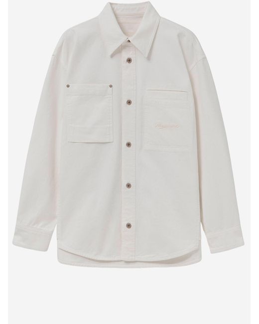 Wooyoungmi White Cotton Shirt for men