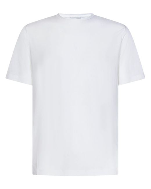 Lardini White T-Shirt for men