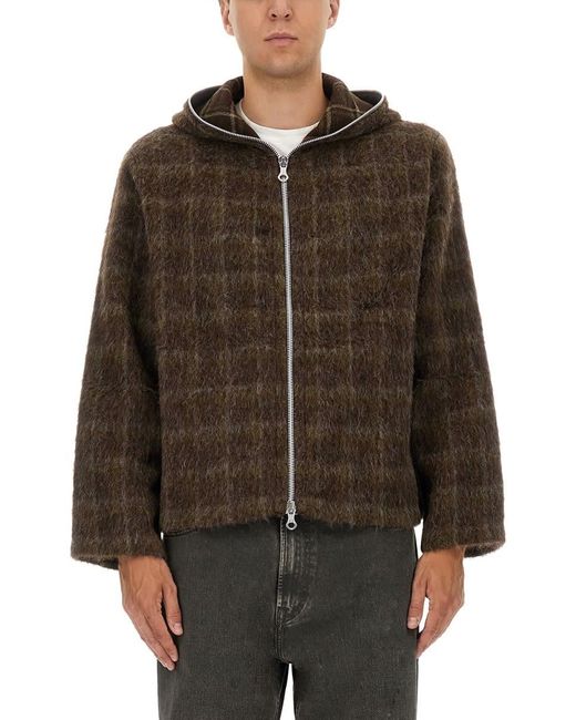 Our Legacy Brown Wool Blend Jacket for men