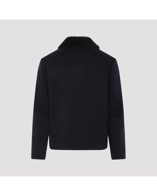 Canali Blue Coach Jacket for men