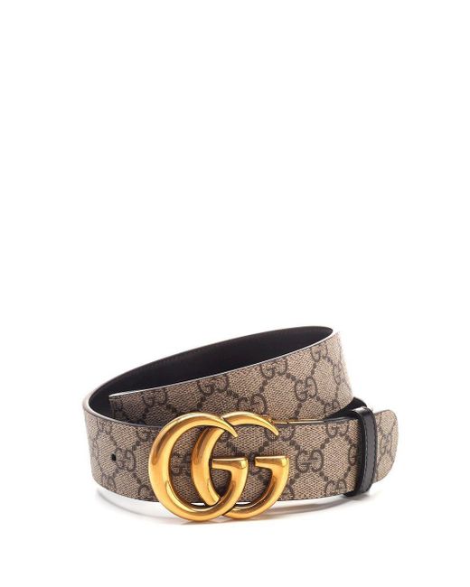 Gucci Multicolor Gg Marmont Reversible Belt