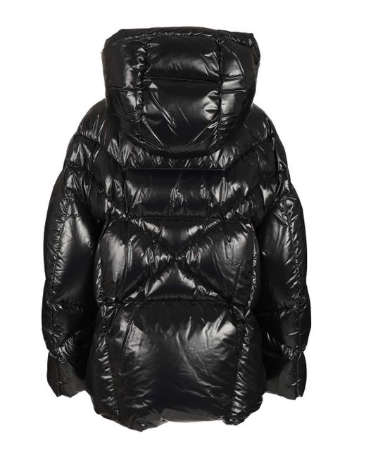 Khrisjoy Black "Iconic Milano" Down Jacket