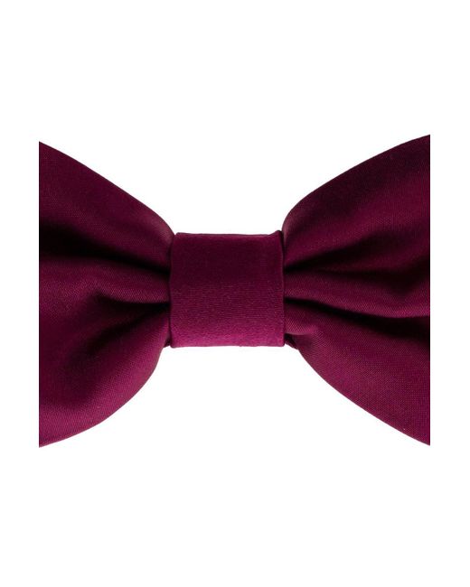 Dolce & Gabbana Red Silk Bow Tie, for men
