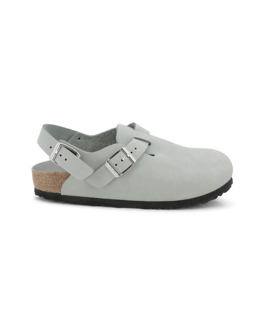 Birkenstock Gray Tokio Slipeprs