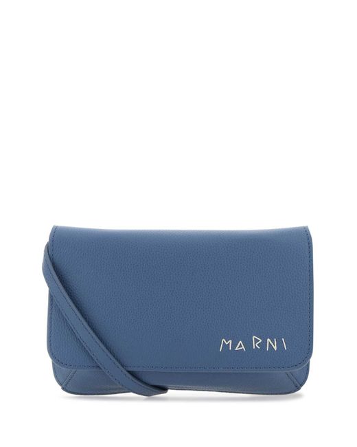 Marni Blue Shoulder Bags for men