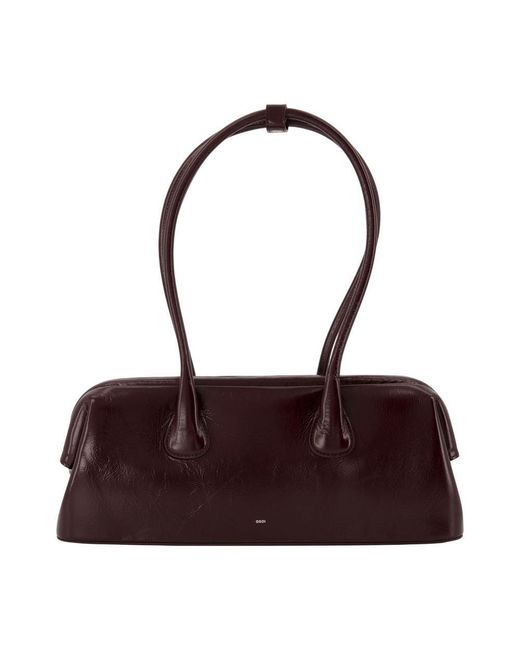 OSOI Purple Boat Wide Shoulder Bag