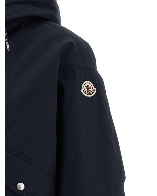 Moncler Blue Eucalyptus Down Jacket